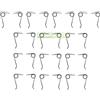 perfektGarten 26 molle forti 13 X destra + 13 X sinistra compatibile con scarificatore Sterwins 360 ESC 1500 W