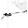 Magma A10-085, Supporto per griglia a Guida Rotonda, Adatto a Guide da 0,3-0,6 cm.