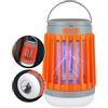 Blarie Mozz Guard Mosquito Zapper, Mini Lampada Antizanzare UV Camping, Buzzbug Trappola Zanzare Interni ed Esterni, Elettrico, Portatile, Impermeabile, Ricaricabile