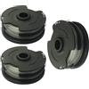 rngcpto Bobine di Ricambio per Parkside PRTA 20-Li A1 / B2 / C3 IAN351753 Bobina di Ricambio e Linea Fili per Tosaerba a Cordless Parkside PRT 550 A1 A3 A5 Linea Trimmer (3pcs)