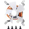 Carkio Pellet Grill Induction Fan Motor Compatible with Traeger, Pit Boss, and Camp Chef Wood Pellet Grill Smokers Motor Accessories, AC 120V 60Hz Grill Induction Fan