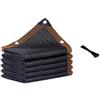 Generico Rete Ombreggiante In Hdpe Telo Ombreggiante Con Occhielli 1x4.0m 2x5m 4x8m 5.5x10m 9x12m Anti UV Traspirante Rete Oscurante Per Recinzione Balconi Terrazzi Giardino(3x3.0m)