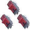 Haishine 3Pcs Interruttore di arresto di arresto di accensione/spegnimento per Husqvarna 50 51 55 61 142 137 254 257 261 262 268 272 281 288 3120 Parti di motosega