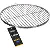 NAJDER Griglia di Cottura Rotonda in Acciaio Inox Ø450 mm per Barbecue Girevole con Sospensione a Cavo, griglia di Cottura Rotonda con 3 Fori per Appendere, griglia per Barbecue - Solo
