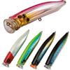 NOMURA Esche Artificiali da Spinning Surface Popper 12 cm 30 g Black Blue Yellow