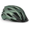 MET Casco Trekking e E-Bike MET Crossover - Versatile, Ventilato, Luce LED Integrata, Visiera Rimovibile