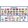 TREM CODICE Internazionale dei SEGNALI Adesivo 17 X 13 CM Accessori Nautica
