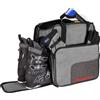 Brubaker Borsa Porta Scarponi 'Super Performance' con Scomparto Casco Colore Grigio/Nero