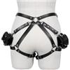 AJOHBM in Sport Ŝèx.shôp PU Reggicalze Meccanismo donna Set regolabile da-D19Y12Z