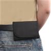 TCHAWk 2Pezzi Borsa in Vita Molle per Munizioni Fucile, Sacca per Munizioni per Armi da Fuoco Pieghevole con 12 Porta A Cartuccia, 600d Oxford Nero 30 * 14cm