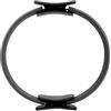 PURIAYA Magic Fitness Loop per pilates, grigio, 3,6 cm con doppia presa, anello di resistenza per cosce e gambe PURIAYA