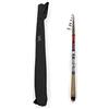 Qiter Canna da Pesca, Canna da Pesca Telescopica in Carbonio Canna da Mare Accessori per la Pesca a Mano con Spinning Portatile(240CM)