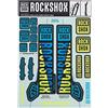 RockShox ROCK SHOX adesivo sid e steli 35 troy lee design blu/giallo
