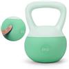 HCT STYLE Kettlebell Morbido in Gomma - 8 kg, Peso da Allenamento Sicuro per Casa e Palestra, Maniglia Antiscivolo, Ideale per Fitness, Forza e Tonificazione