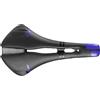 Generico Sella SAN MARCO Mantra in fibra di carbonio for bici da strada 143mm accessori for biciclette corsa ultraleggeri e traspiranti uomo(Black purple)