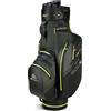 Big Max Aqua Silencio 4 Cartbag - Borsa da golf impermeabile (rosso/nero)