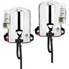 12skipper Set di 2 12skipper giubbotti di salvataggio automatici 165N ISO con imbragatura, bianco incl. 2 kit di manutenzione