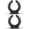 DAGLLGEW Portasigari Magnetico da 2 Pezzi, portasigari per Golf Cart con Design ad Anello Aperto per Calibro ad Anello 45-52, Magnete Ultra Forte, Accessori per Golf Cart e per Esterni. per Go