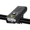 TIORU 8000LM Luce della Bicicletta Anteriore 10000Mah Luce della Bici IPX5 Torcia Impermeabile Faro di Ricarica USB per Lampada da Ciclismo su Strada MTB,3 Lamps