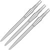 Target Darts Swiss Point Storm Dart Points (Set di 3 punte) 35mm Argento SP - Cambia la punta del dardo, Accessori per freccette professionali