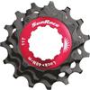 SunRace, GHIERA R.Libera+3 PIGNONI 12V. Unisex Adulto, Nero, Unica