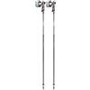 Leki Bastoncini da Sci Carbon 14 3D, Black-Anthracite-Red, 115CM