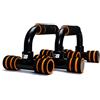 GymBeam Supporti per Push-Up, Struttura Antiscivolo Robusta, Maniglie per Allenamenti sul Pavimento, Supporti per Flessioni, Nero