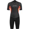 ORCA 2023 Orca Mens Vitalis Openwater Shorty Wetsuit NN2Y0 - Black Orca Mens Size - 6T