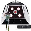 WishDirect Rete da golf automatica, accessorio di pratica da golf durevole per tutti i golfisti per l'allenamento dello swing a casa, in giardino, in garage o sul campo