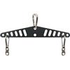Dickly LAT Pull Down T Bar Spreader Bar Heavy Duty Doppia o Singola Impugnatura a D per Fila di Cavi per Esercizi di Allenamento in Palestra a casa