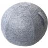 RANRAO Copertura per palla da yoga in feltro, dimensioni 55 cm, 65 cm, 75 cm, pieghevole, accessorio protettivo per esercizi di yoga e pilates (65 cm)
