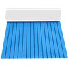 Lightakai 240 x 90 x 0,5 cm, guarnizioni in schiuma Eva, autoadesive, per barche, antiscivolo, per yacht, teak, pavimenti in barche (blu)
