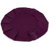 Yoga Studio Ricambio EU Round Zafu Meditazione Cuscino | Cotone Biologico | Rivestimento Rimovibile Lavabile | Maniglia per il Trasporto (Navy)