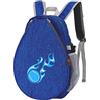 F Fityle Borsa per Racchette da Tennis per Bambini Pickleball Paddles Zaino Organizer Portaoggetti Borsa da Trasporto per Racchette da Tennis Ragazzi Ragazze, Profondo Blu