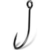 OUFEIJIA EUR Amo da pesca con occhiello grande, 60 pezzi di ami filo sottile, attrezzatura spinner in acciaio ad alto tenore carbonio(4# (60 pieces))