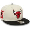 New Era 9Fifty Snapback - Cappellino NBA Chicago Bulls, avorio