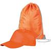 Hole Gadget Kit 10 Cappellini + 10 Sacche Personalizzate ideali per Eventi all' aperto, Gite, Fiere, Campagne Promozionali, Gadget Aziendali, Omaggio a Clienti (Verde)