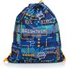 Seven Zaino Sacca BRIGHTWIN, Multicolore, Apertura con coulisse, Per bambini e ragazzi, Scuola, Sport e tempo libero