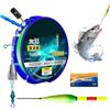 Generico Set Galleggianti da, Indicatori Automatici di Sughero Che Cambiano Colore, Kit di Marcatori di Corde per Pesci, di Avviso di Galleggiante, Trota, Pesce Gatto, Spigola, Acqua Salata