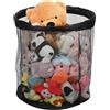 Bexdug Archivio Palloni Da Garage, Contenitore per Pallacanestro, Contenitore Portatile Organizzato Cesto Rete Per Esterno Giardino Garage Sport Piscina