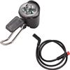 JANZU E-Bike LED 6V 12V 24V 36V 48V 60V Luce per Bicicletta Anteriore Impermeabile Connettore Impermeabile (2 Pin)