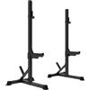 Tunturi SS60 Hantelablagen - Supporto per squat con bilanciere - Homegym con portata fino a 200 kg - Regolabile in altezza - Supporto per manubri