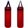 TECNOFIT - Sacco Boxe Bambini Leather Pro Kid Vuoto 5-10-20 kg in Ecopelle - Sacco da Boxe per Bambini - 75 x 25 cm (Rosso)