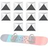 GENERIC Piastra Trazione Snowboard - Adesivo Antiscivolo in Ferro | Pedana Stomp Snowboard | Stella Pentagramma per Donne Uomini Adulti Adolescenti Principianti Professionisti