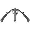 Qzdtue Arm Trainer Men, Home Gym Back Expander, Adjustable 22-440 Lbs Hydraulic Resistance, Chest Expander and Abdominal Wheel, Upper Body Strength Training for Home Workouts