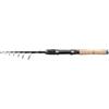 DAM Shadow Tele Canna da spinning Mini - Canna da viaggio ultraleggera, lunghezza di trasporto ridotta, azione rapida per la pesca in acqua dolce, perfetta per l'escursionismo e lo zaino in spalla