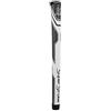 Super Stroke SuperStroke Traxion Tour Golf Club Grip, Standard, Advanced Surface Texture Migliora Feedback e Tackiness e anche la pressione della mano, bianco/grigio