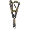ACEXIER Pistole tattiche Fionda 3 Punti Bungee Airsoft Rifles Cintura di Cinghia Militari Caccia Parte Pistole a Tre Punti Cinghia (Black)