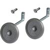 RMS Coppia STABILIZZATORI - ROTELLE - Guide Bici 16 - 1 Foro FILETTATO M8 + Viti