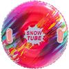 Generisch Slitta gonfiabile, pneumatici da neve gonfiabili con maniglie, tubo da neve slitta gonfiabile, 87 cm, slittino invernale per bambini adulti, in famiglia nella neve